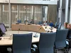 Leerlingen in de raadszaal