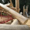 Houten speeltuin