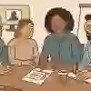 Mensen aan tafel